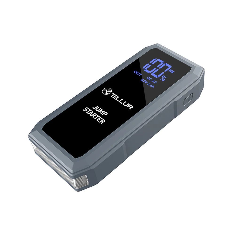 Tellur Portable Car Jump Starter 16800mAh Powerbank Black Tellur Portable Car Jump Starter 16800mAh Powerbank Black