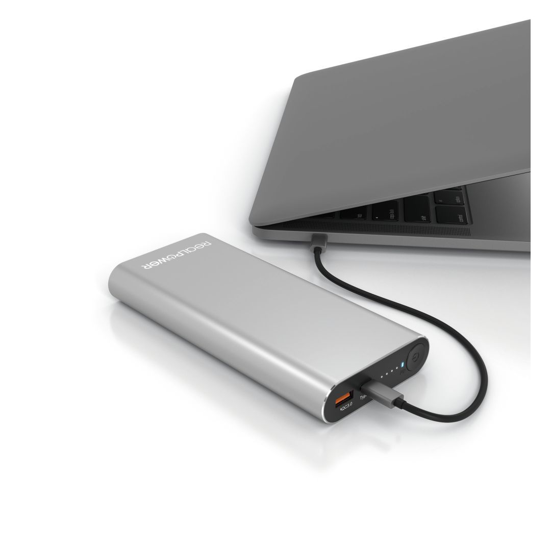 Realpower PB-20000PD Pro 20000mAh PowerBank Silver Realpower PB-20000PD Pro 20000mAh PowerBank Silver
