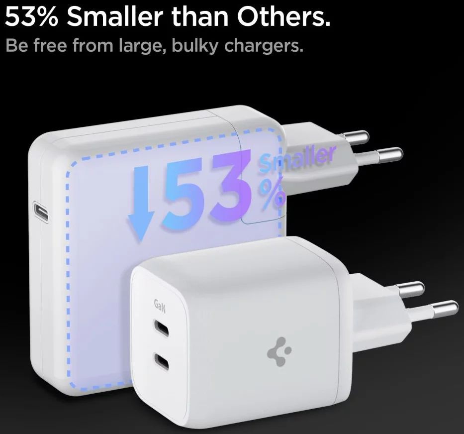 Spigen PE2106 ArcStation Wall Charger White Spigen PE2106 ArcStation Wall Charger White
