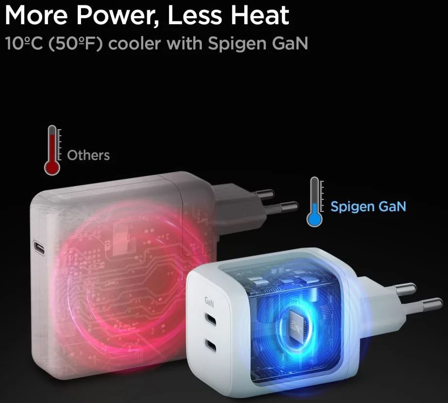 Spigen PE2106 ArcStation Wall Charger White Spigen PE2106 ArcStation Wall Charger White