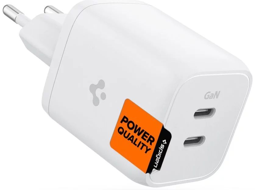 Spigen PE2106 ArcStation Wall Charger White Spigen PE2106 ArcStation Wall Charger White