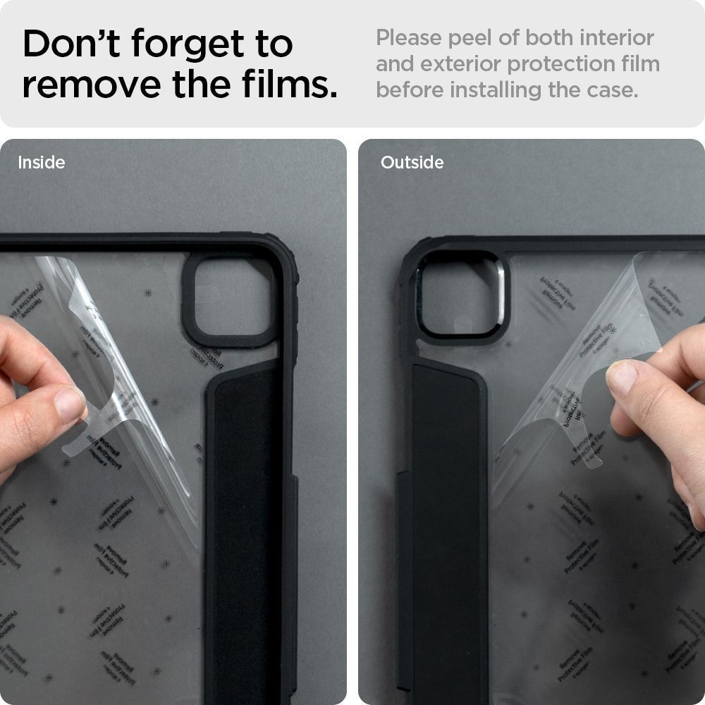 Spigen Ultra Hybrid Pro for iPad Pro 11" 2022/2021/2020/2018 Black Spigen Ultra Hybrid Pro for iPad Pro 11" 2022/2021/2020/2018 Black