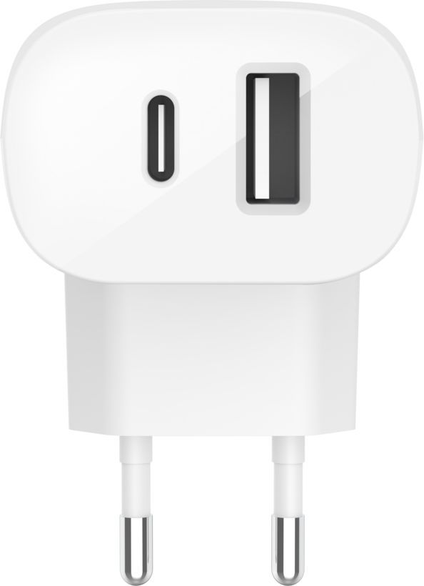 Belkin BoostCharge Dual Wall Charger with PPS 37W White Belkin BoostCharge Dual Wall Charger with PPS 37W White