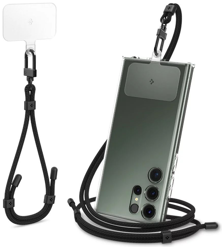 Spigen Crossbody Strap + Wrist Strap + ConTag Spigen Crossbody Strap + Wrist Strap + ConTag