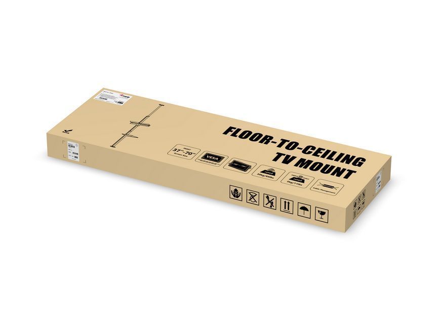 EQuip 650621 37"-70" Floor-to-Ceiling TV Bracket