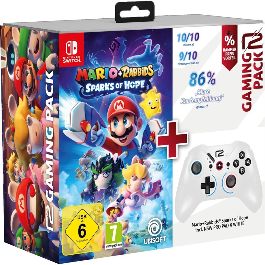 ready2gaming Nintendo Switch Mario + Rabbids Sparks of Hope ready2gaming Nintendo Switch Mario + Rabbids Sparks of Hope