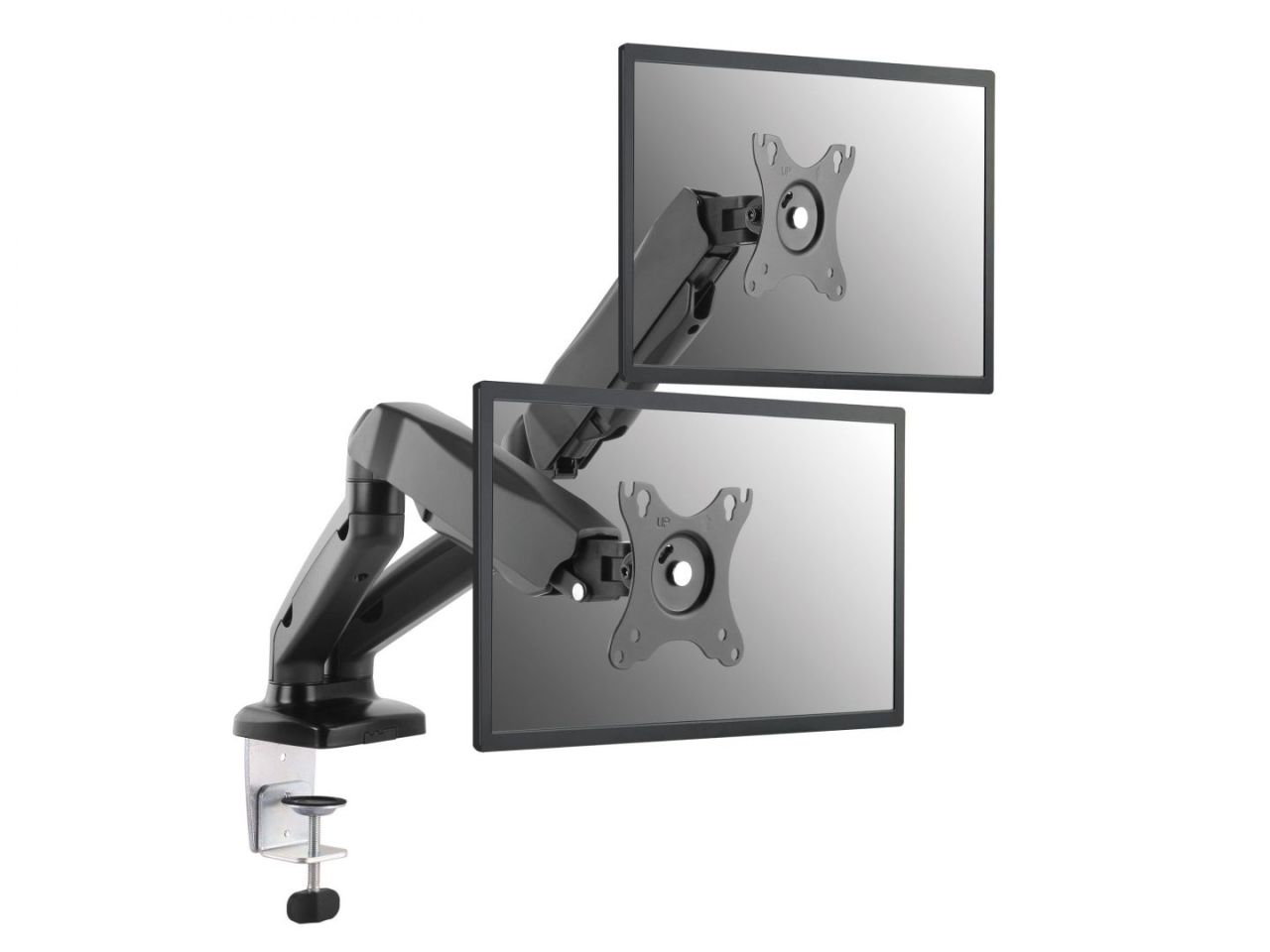 EQuip 650121 17"-32" Interactive Dual Monitor Desk Mount Bracket