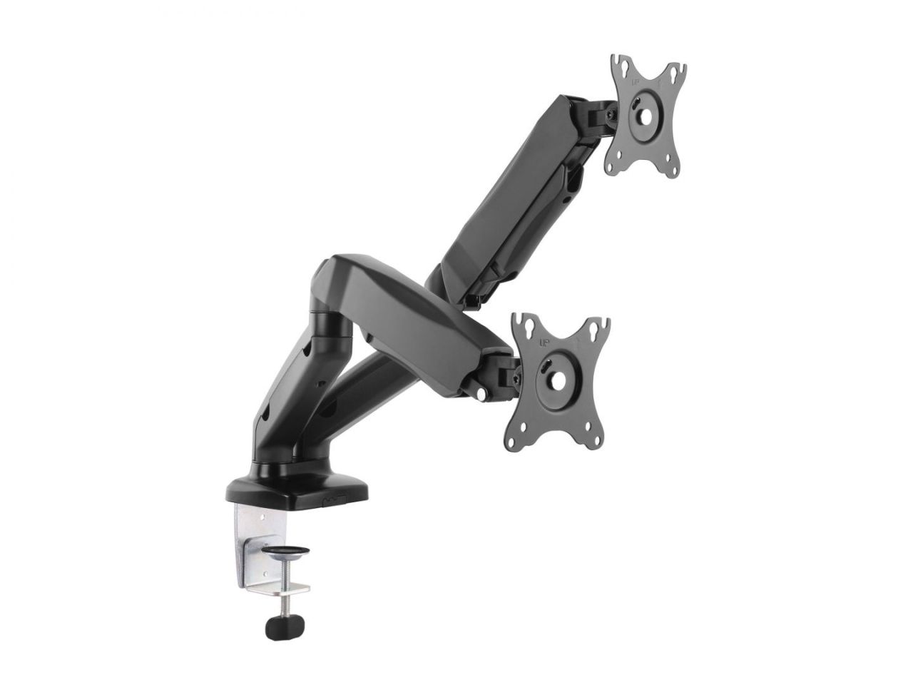 EQuip 650121 17"-32" Interactive Dual Monitor Desk Mount Bracket