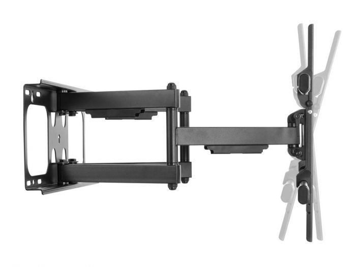 EQuip 37"-90" Tilt/Swivel TV Wall Mount Bracket Black EQuip 37"-90" Tilt/Swivel TV Wall Mount Bracket Black