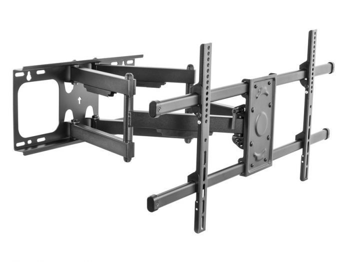 EQuip 37"-90" Tilt/Swivel TV Wall Mount Bracket Black EQuip 37"-90" Tilt/Swivel TV Wall Mount Bracket Black