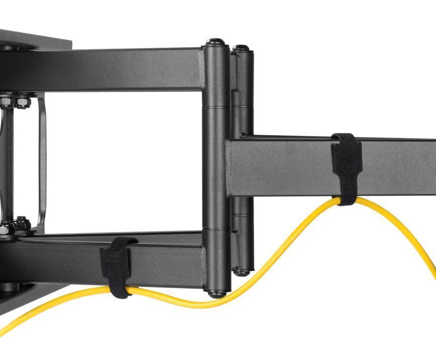EQuip 37"-80" Full Motion TV Wall Mount Bracket Black EQuip 37"-80" Full Motion TV Wall Mount Bracket Black