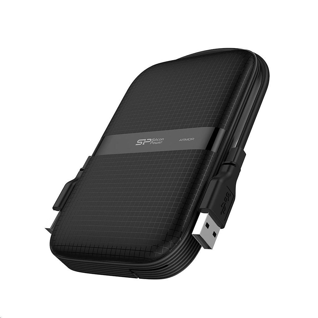 Silicon Power 1TB 2,5" USB 3.2 Armor A60 Black Silicon Power 1TB 2,5" USB 3.2 Armor A60 Black