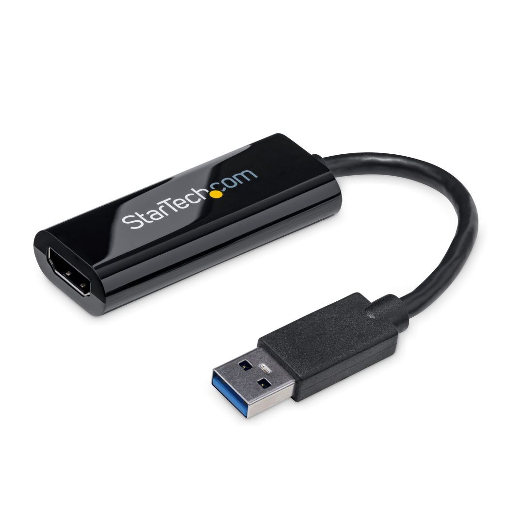 Startech USB-A to HDMI Adapter Black Startech USB-A to HDMI Adapter Black