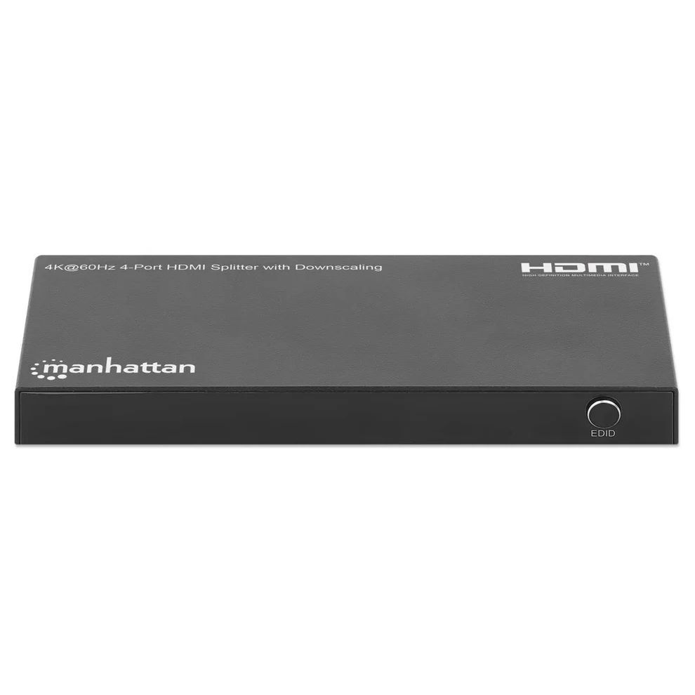 Manhattan 4K 60Hz 4-Port HDMI Splitter with Downscaling