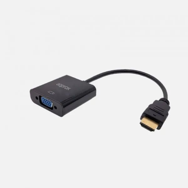 Approx APPC11V3 HDMI to VGA Video Adapter Black Approx APPC11V3 HDMI to VGA Video Adapter Black