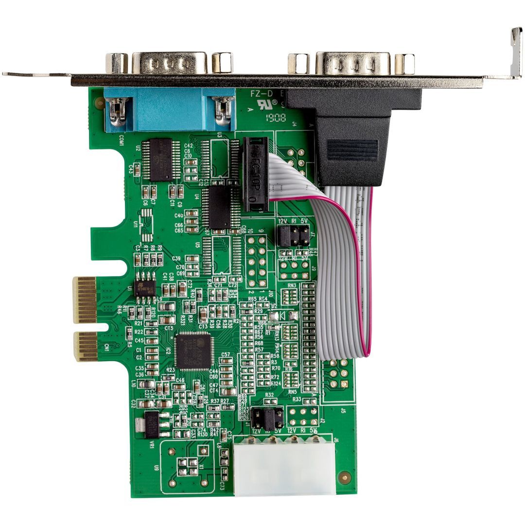 Startech 2-port PCI Express RS232 Serial Adapter Card