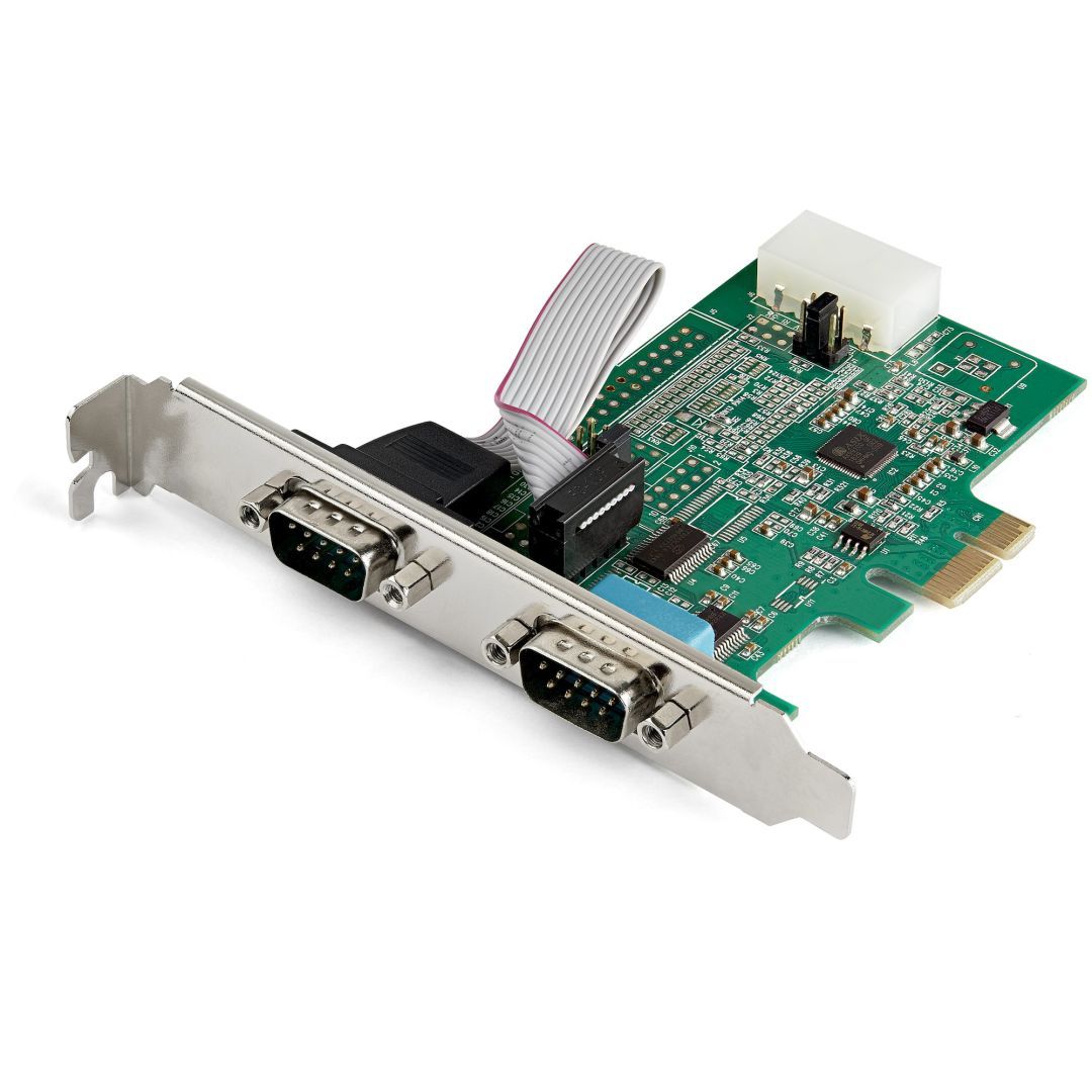 Startech 2-port PCI Express RS232 Serial Adapter Card