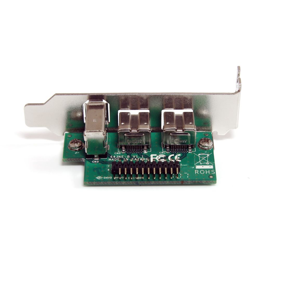 Startech 3 Port 2b 1a 1394 Mini PCI Express FireWire Card Adapter