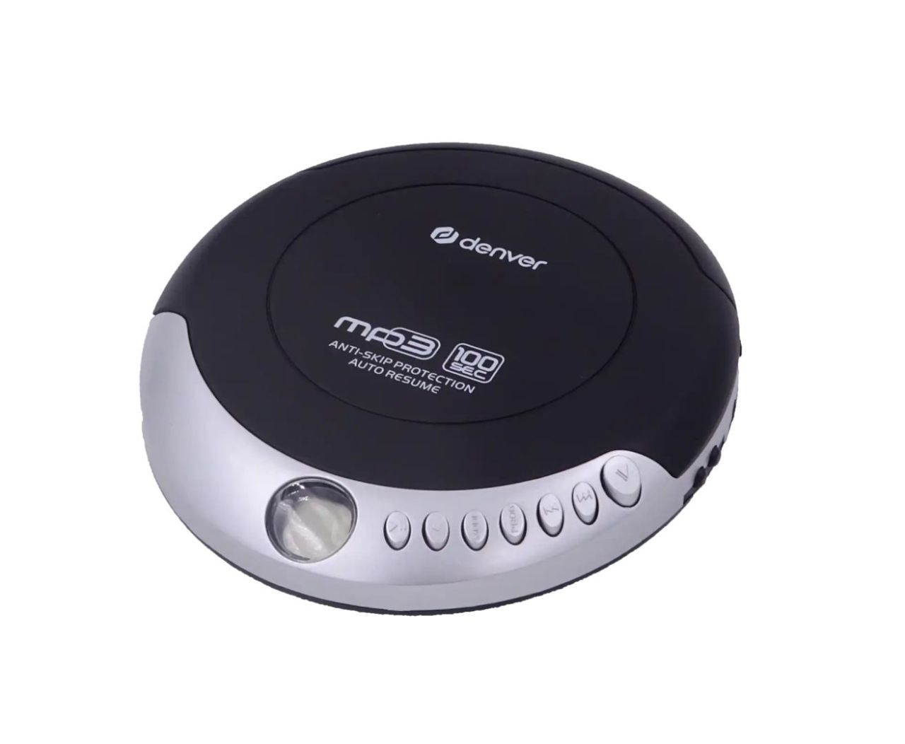 Denver DMP-391 Portable CD/MP3 player with antishock and resume function