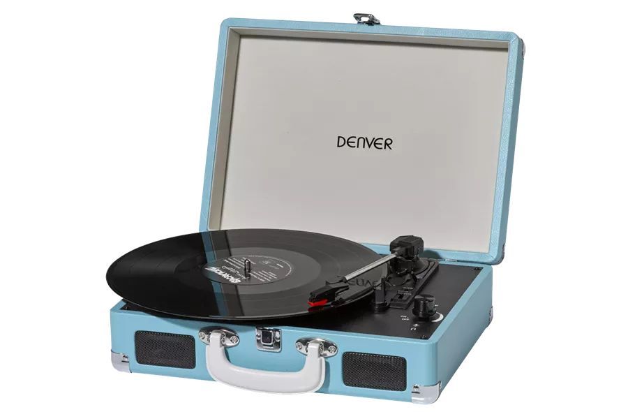 Denver VPL-120 USB Turntable Blue
