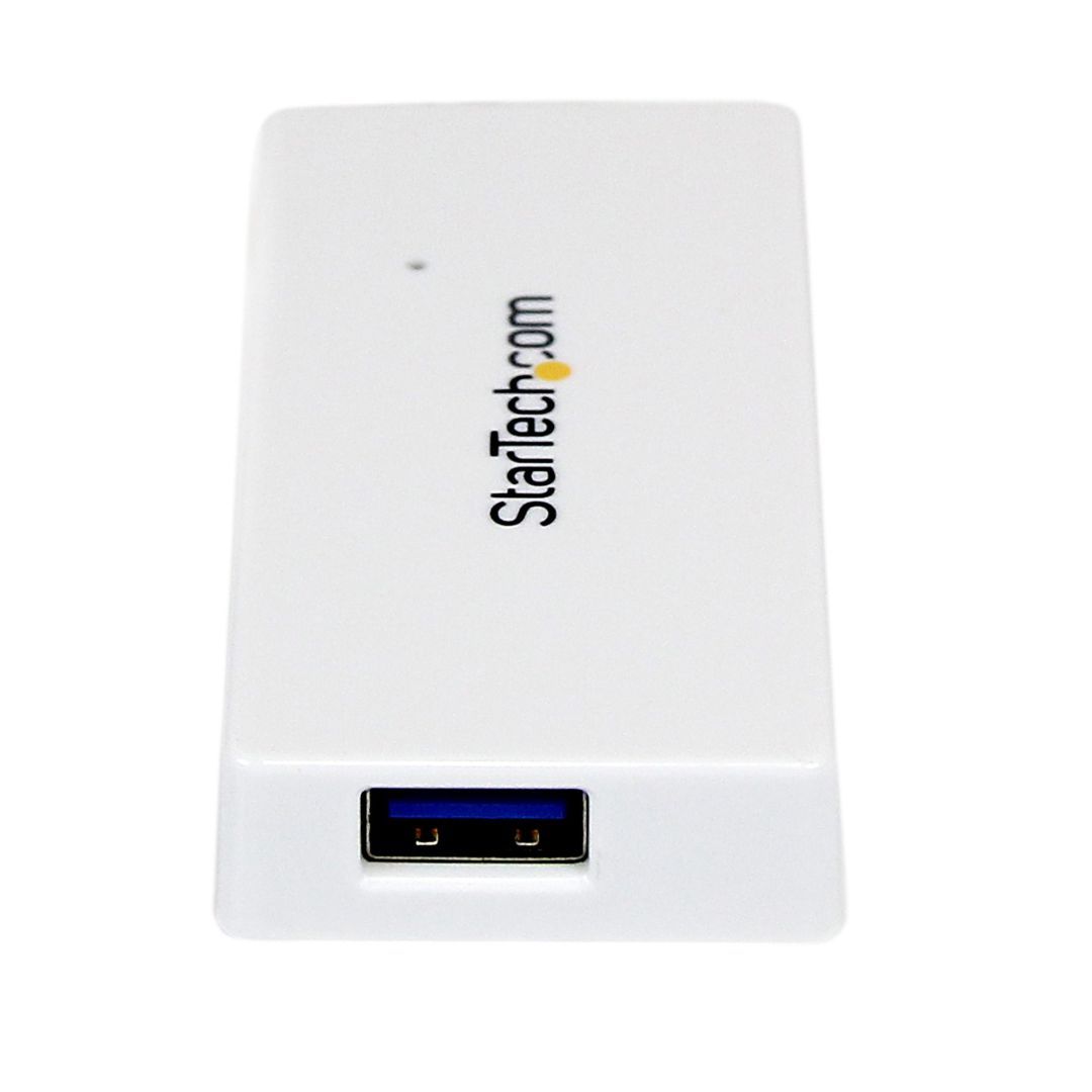 Startech 4-portos USB3.0 HUB White Startech 4-portos USB3.0 HUB White