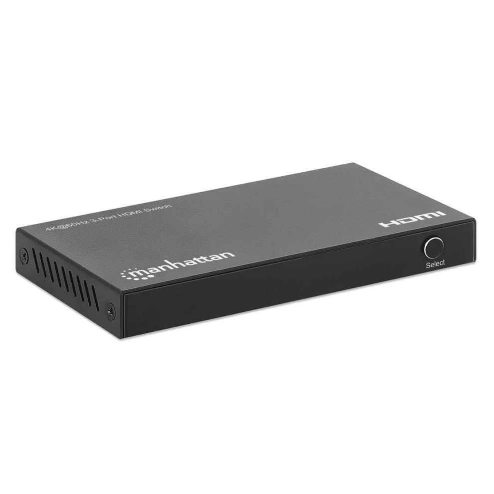 Manhattan 4K 60Hz 3-Port HDMI Switch