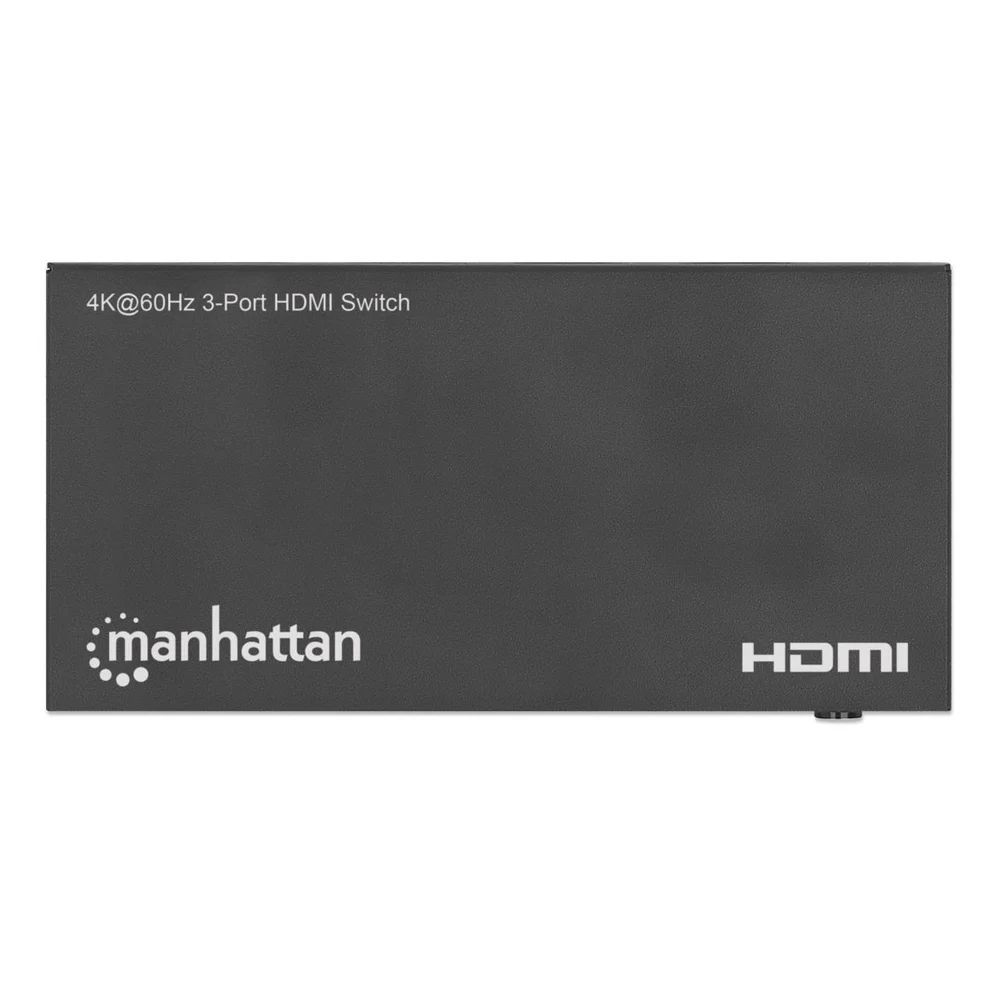 Manhattan 4K 60Hz 3-Port HDMI Switch