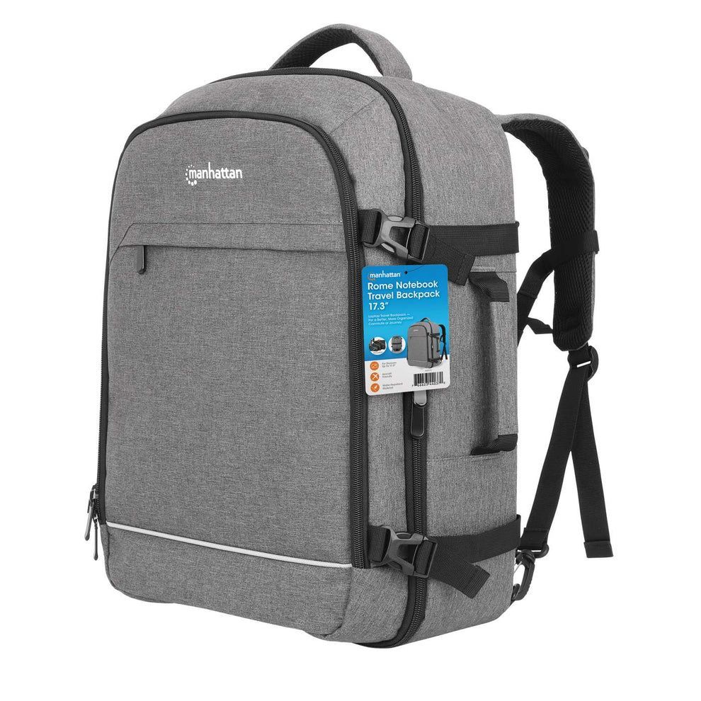 Manhattan Rome Laptop Travel Backpack 17,3" Grey