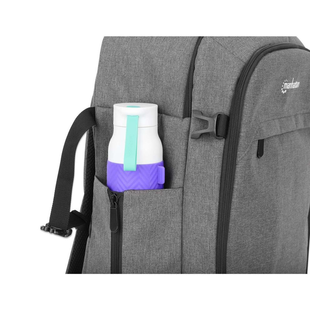 Manhattan Rome Laptop Travel Backpack 17,3" Grey