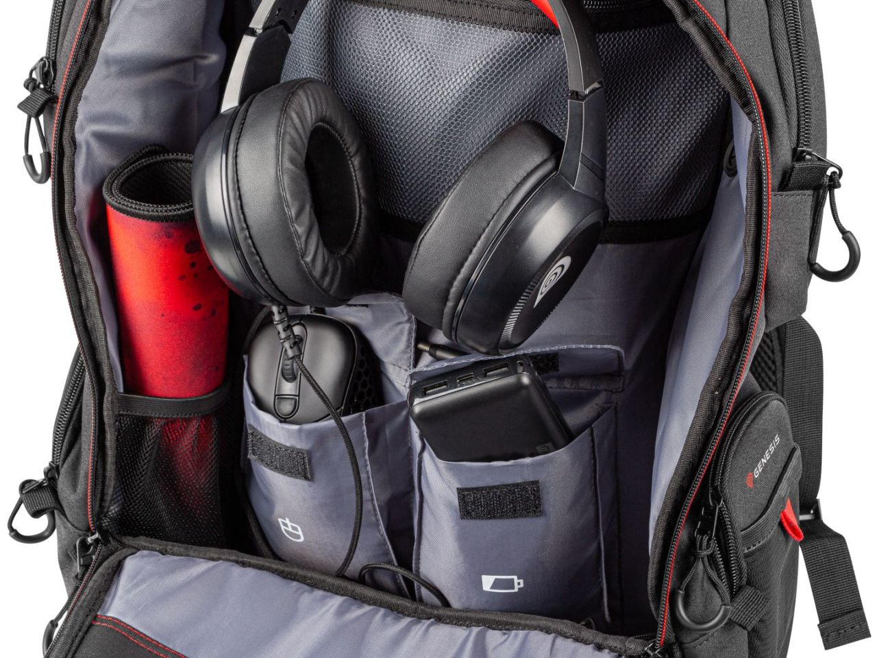 Genesis Pallad 550 Notebook táska 17,3" Black Genesis Pallad 550 Notebook táska 17,3" Black