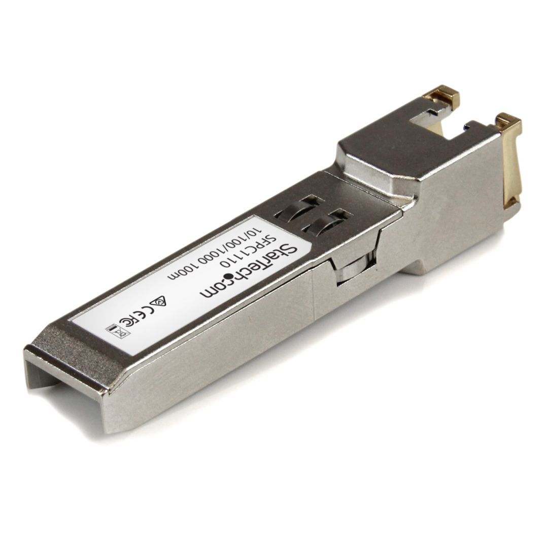 Startech Cisco SFP-GE-T Compatible SFP Module Startech Cisco SFP-GE-T Compatible SFP Module