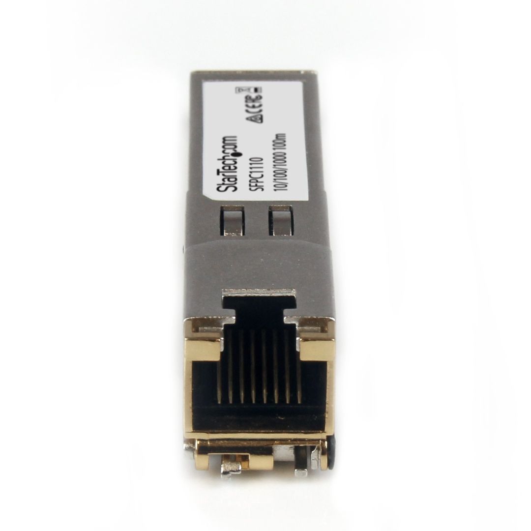Startech Cisco SFP-GE-T Compatible SFP Module Startech Cisco SFP-GE-T Compatible SFP Module