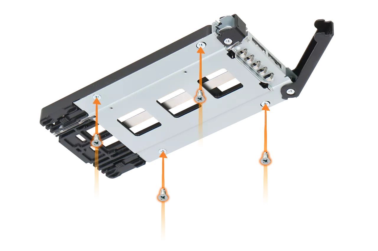 IcyDock MB834TP-B ToughArmor MB833 / MB834 Series Removable M.2 SSD Tray IcyDock MB834TP-B ToughArmor MB833 / MB834 Series Removable M.2 SSD Tray