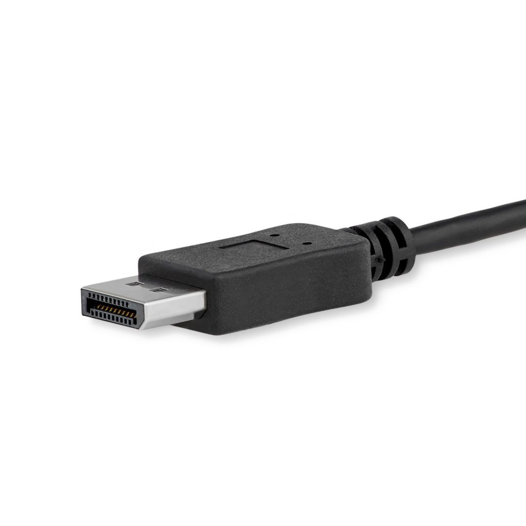 Startech USB-C to DisplayPort 4K Adapter Cable 1,8m Black Startech USB-C to DisplayPort 4K Adapter Cable 1,8m Black