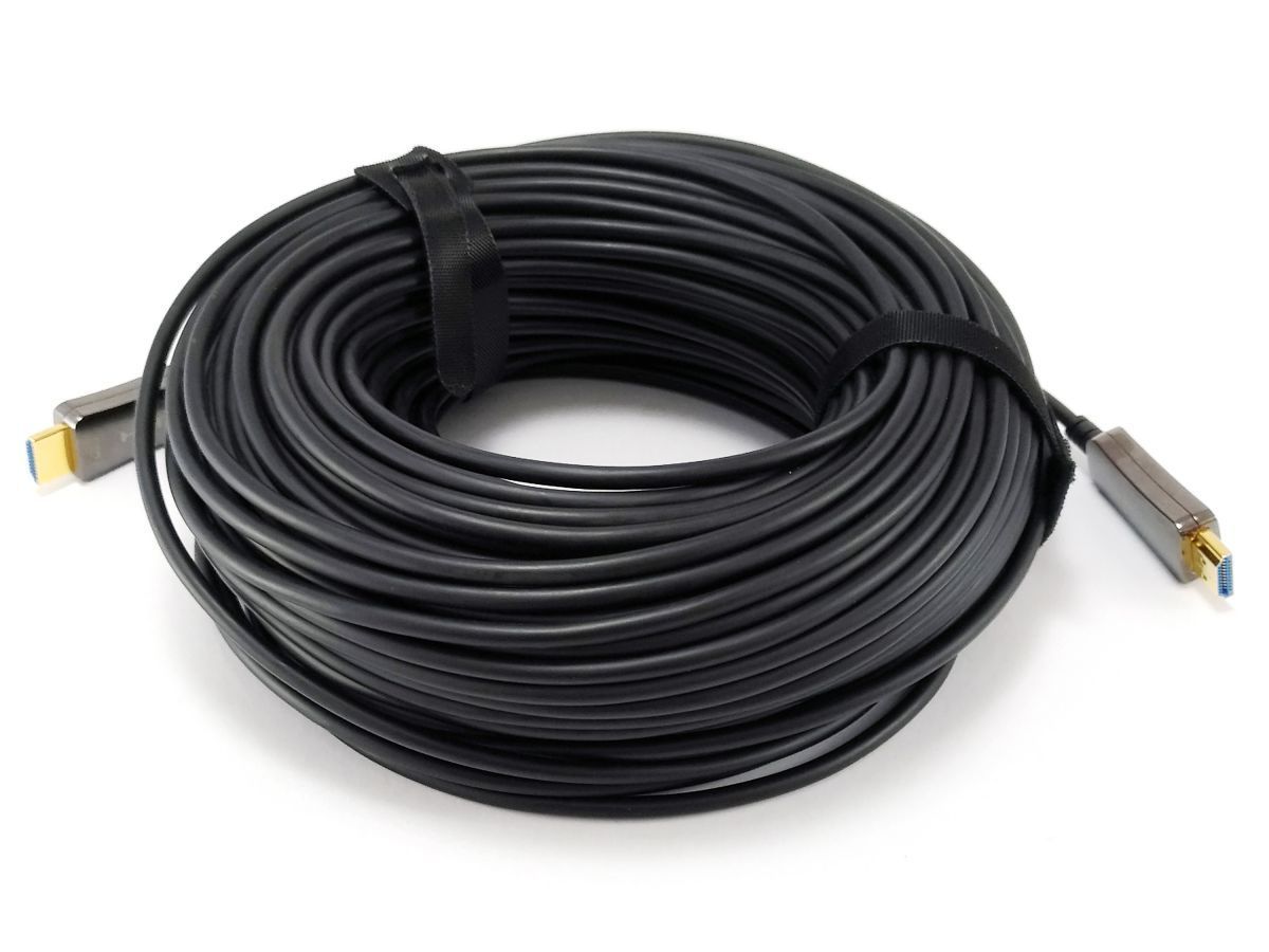 EQuip HDMI 2.0 Active Optical Cable AM/AM 50m 4K/60Hz Black EQuip HDMI 2.0 Active Optical Cable AM/AM 50m 4K/60Hz Black