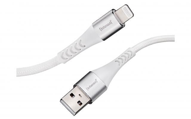 Intenso USB-A to Lightning male/male cable 1,5m White Intenso USB-A to Lightning male/male cable 1,5m White