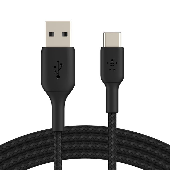 Belkin USB-A to USB-C male/male cable 1m Black Belkin USB-A to USB-C male/male cable 1m Black