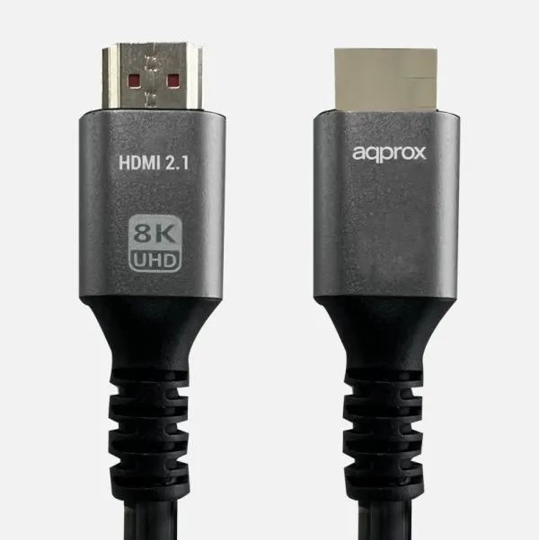 Approx APPC62 Cable HDMI 2.1 8K 1m Black Approx APPC62 Cable HDMI 2.1 8K 1m Black