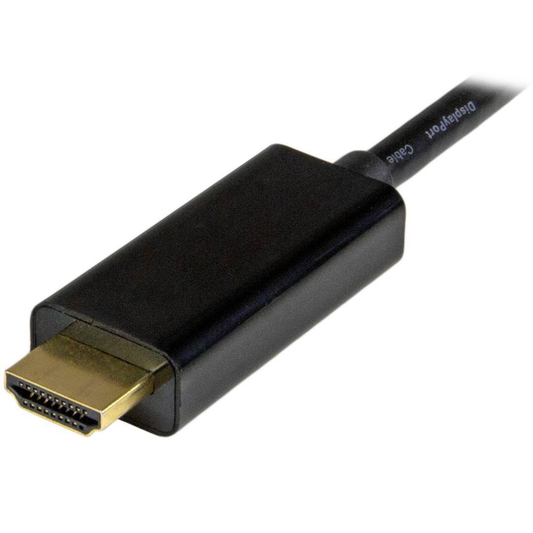 Startech miniDisplayPort to HDMI 4K 30Hz Adapter cable 5m Black Startech miniDisplayPort to HDMI 4K 30Hz Adapter cable 5m Black