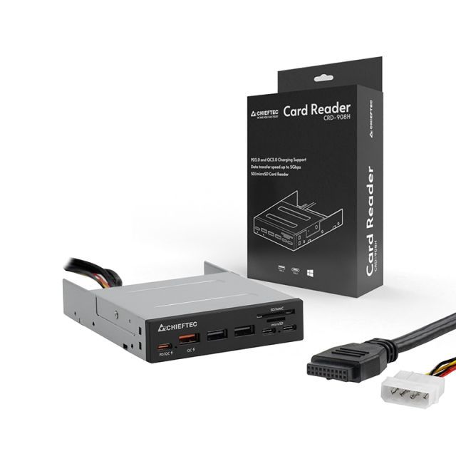 Chieftec CRD-908H Card Reader and USB HUB Chieftec CRD-908H Card Reader and USB HUB