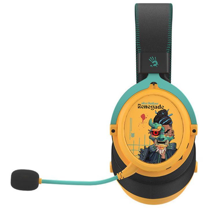 A4-Tech Bloody MR595 Wireless Bluetooth Headset Renegade Sunset A4-Tech Bloody MR595 Wireless Bluetooth Headset Renegade Sunset