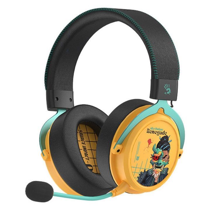 A4-Tech Bloody MR595 Wireless Bluetooth Headset Renegade Sunset A4-Tech Bloody MR595 Wireless Bluetooth Headset Renegade Sunset