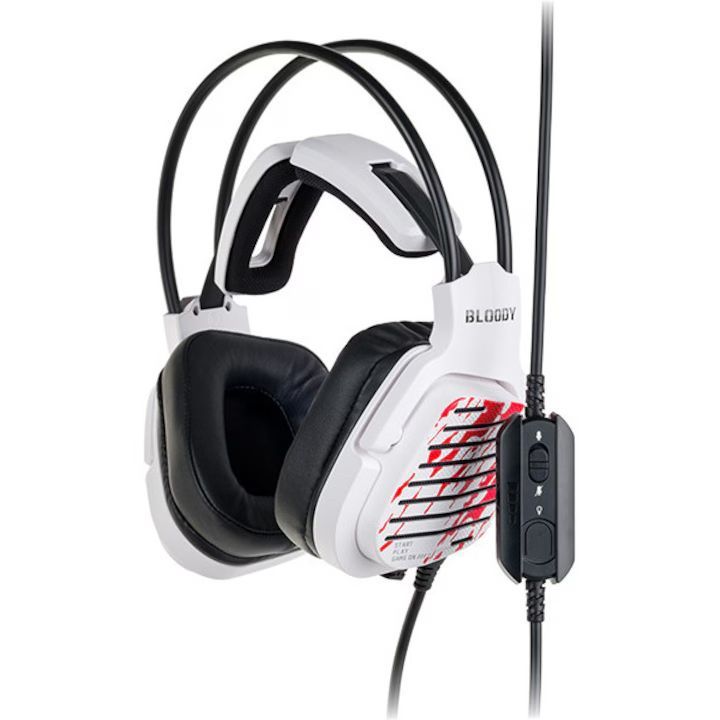 A4-Tech Bloody G565 RGB Headset Energy White A4-Tech Bloody G565 RGB Headset Energy White