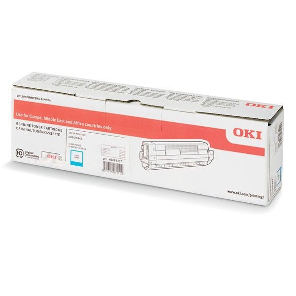 Oki C834/C844 Cyan toner Oki C834/C844 Cyan toner