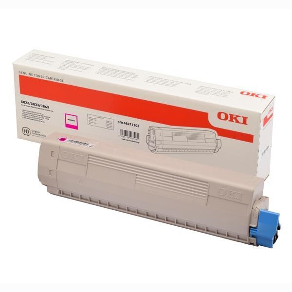 Oki C823/C833/C843 Magenta toner Oki C823/C833/C843 Magenta toner