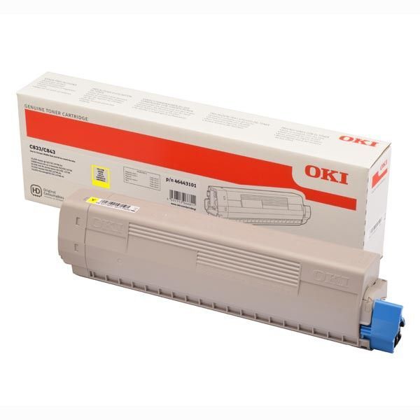 Oki C833/C843 Yellow toner Oki C833/C843 Yellow toner