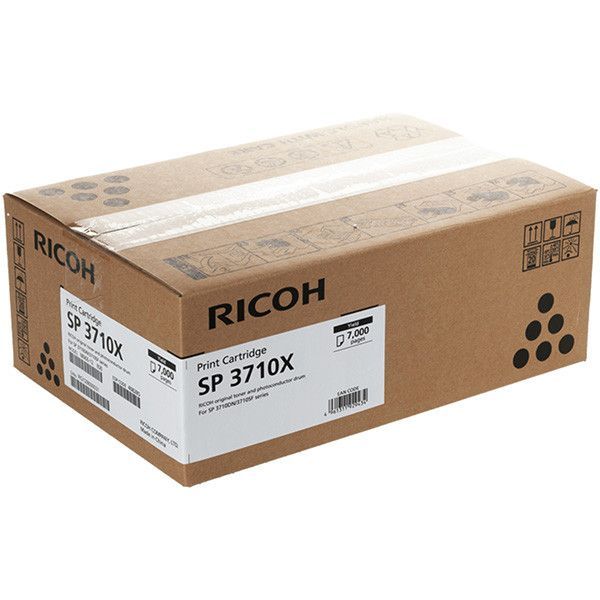 Ricoh SPC3710X Black toner