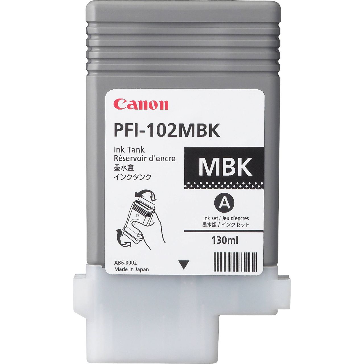 Canon PFI-102MBk Matt Black tintapatron Canon PFI-102MBk Matt Black tintapatron