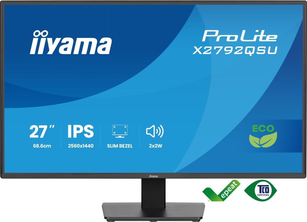 iiyama 27" ProLite X2792QSU-B1 IPS LED iiyama 27" ProLite X2792QSU-B1 IPS LED