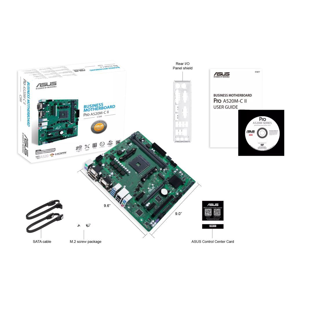 Asus PRO A520M-C II/CSM Asus PRO A520M-C II/CSM